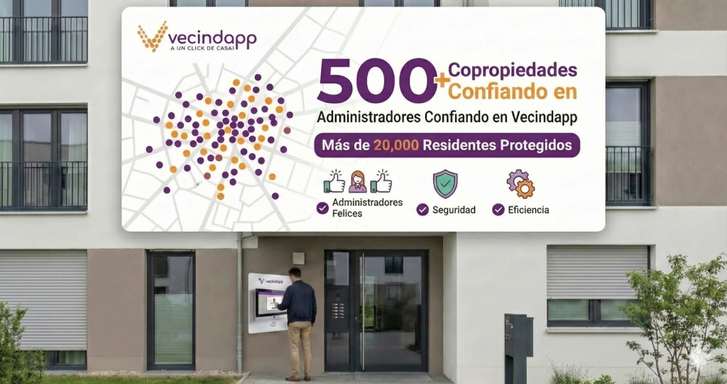 Administradoras de copropiedades usando sistema de citofonía digital